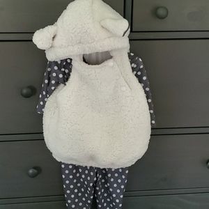 0-6M Target lamb costume